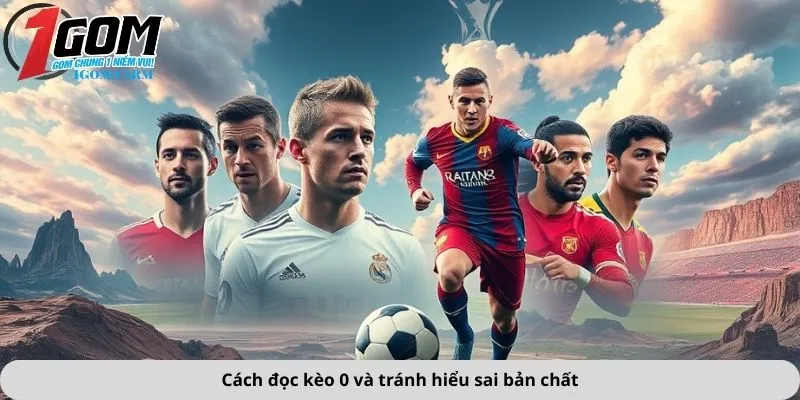 Cách đọc kèo 0 và tránh hiểu sai bản chất